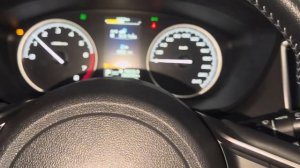 Ошибка датчиков давления в шинах SUBARU FORESTER V поколение 2