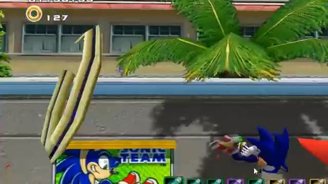 Sonic Adventue 2 - Sonic - City Escape - A ранг.