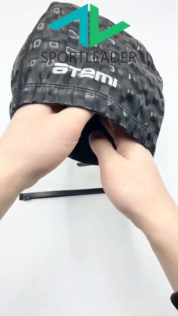 Шапочка для плавания тканевая с ПУ покрытием, чёрн 3D, PU смотреть онлайн