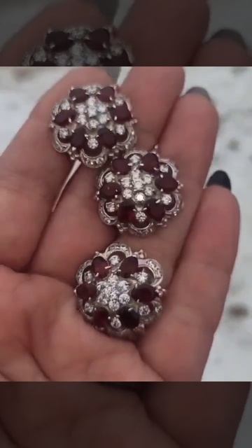 Натуральные красные гранаты 🌺 6100р🌺 размер кольца лю смотреть онлайн