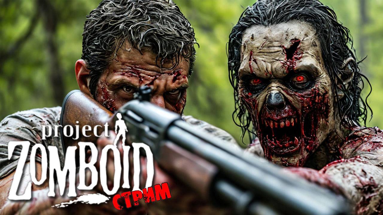 ПРОСТО НЕ ВАШ ДЕНЬ | Project Zomboid 42.7.0 | СТРИМ #34 смотреть онлайн