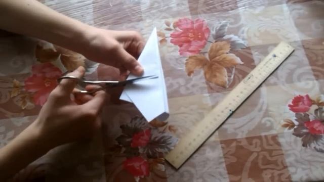 Как сделать снежинку?(легкий способ) смотреть онлайн