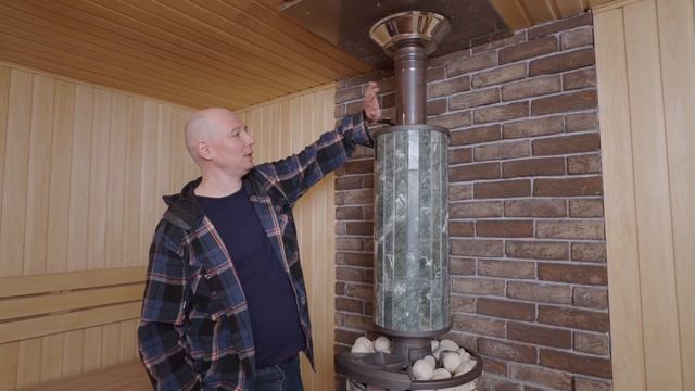 Газовая печь в бане это норм?