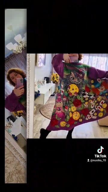 пальто Алиса вышивка ручная работа смотреть онлайн