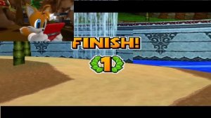 Tails plays - SONIC AND SEGA ALL STARS RACING !!!