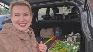 12 мая дача | заехала за однолетниками, расстроилась, а потом обрадовалась