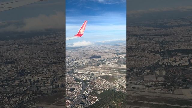 Посадка в Стамбуле, рейс Turkish Airlines из Самсуна смотреть онлайн