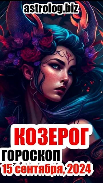 КОЗЕРОГ   гороскоп на 15 сентября, 2024