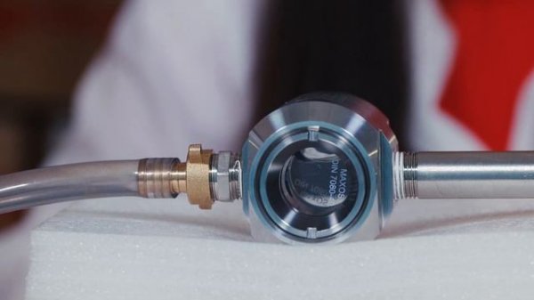 Работа индикатора потока E41 от компании РусАвтоматизация