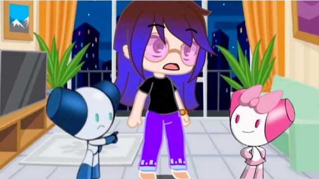 Лия удивилась что у робота малыша есть подружка, робот смотреть онлайн