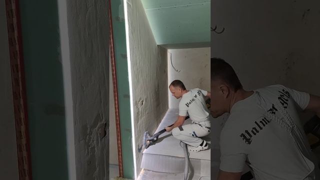 Шлифовка штукатурки мп 75 миркой смотреть онлайн