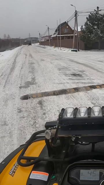 Исполняем с Петром #atv #offroad #snow #stels #mud #brp #stelsleopard #quadroman #automobile