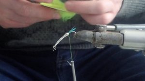 уловистая блесна на корюшку зубаря  навагу с мушкой мо