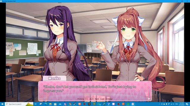 опять ваши аниме девочки... (доки доки литературный клуб)