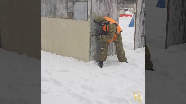 #пейнтбол зимой это весело #paintball