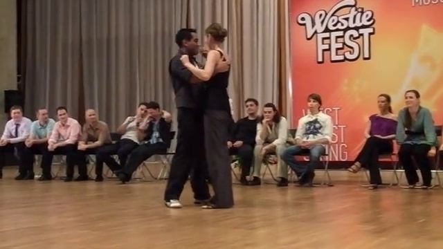 Хосе ... - Ольга... Intermediate финал Westie Fest 2012