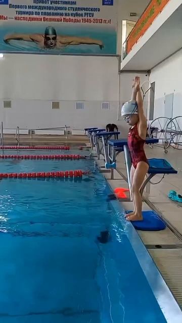 Учимся прыгать за одну тренировку! #плавание #прыжки #б смотреть онлайн
