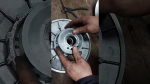 Сборка ведомого вариатора тайга