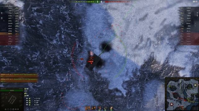 САУ-12 НА T28 HTC 