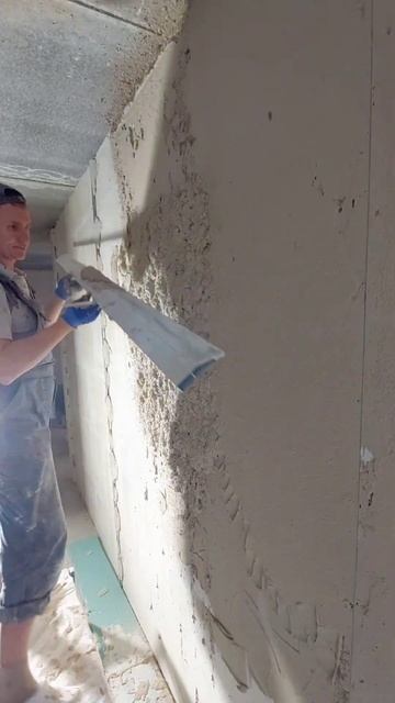 Штукатурка стен ХОППЕР КОВШ #штукатурка #отделка #diy смотреть онлайн