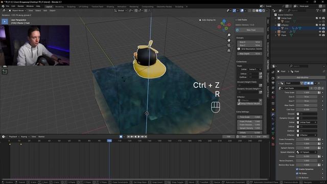Реалистичная вода и капли в BLENDER ПРОСТО! | Набор аддонов смотреть онлайн