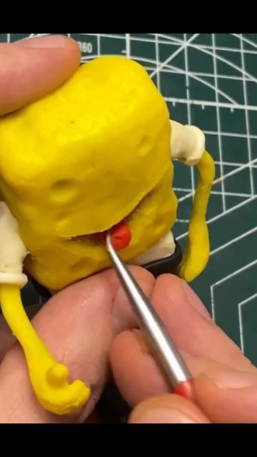 Making SpongeBob #clayart #plasticine #spongebobsquarepants #spongebob смотреть онлайн