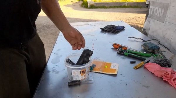 Замена ремкомплекта тормозного цилиндра JCB Sitemaster