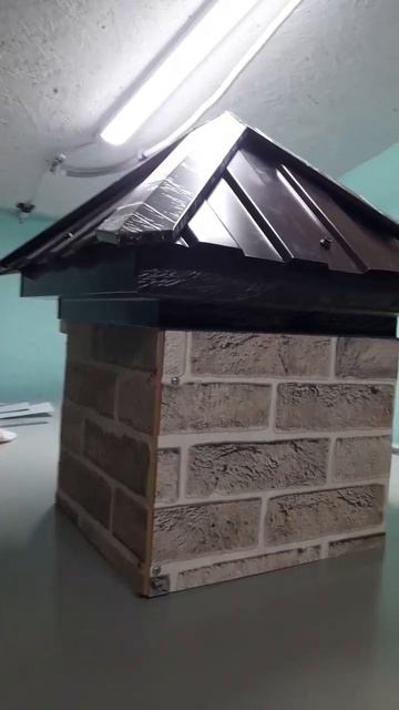 колпак на столб забора из прфлиста . смотреть онлайн