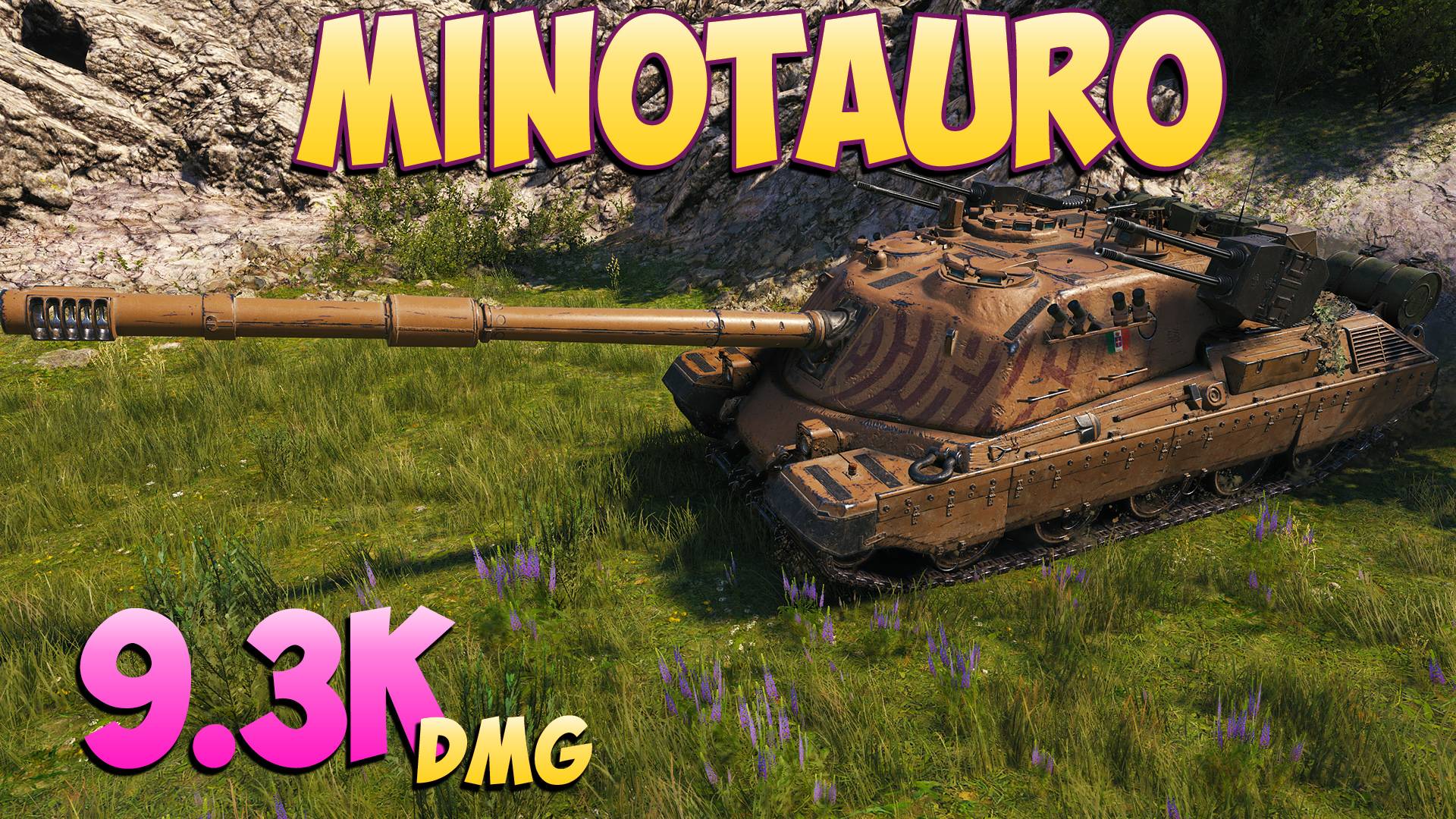 Minotauro - 6 Фрагов 9.3K Урона - Древнее животное! - Мир Танков