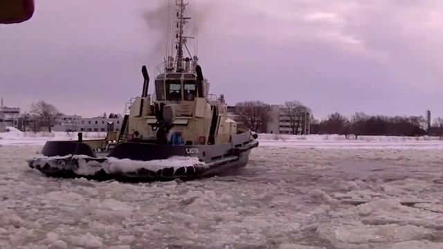 Ледорубы и кусочек зимы 2012 года⚓️ смотреть онлайн