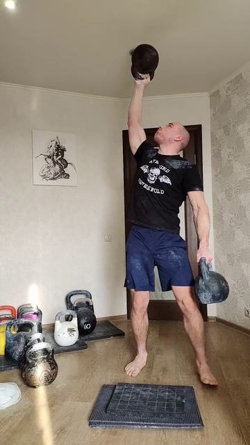 Доношение на попа 32+24кг. 10.03.25 #гири смотреть онлайн