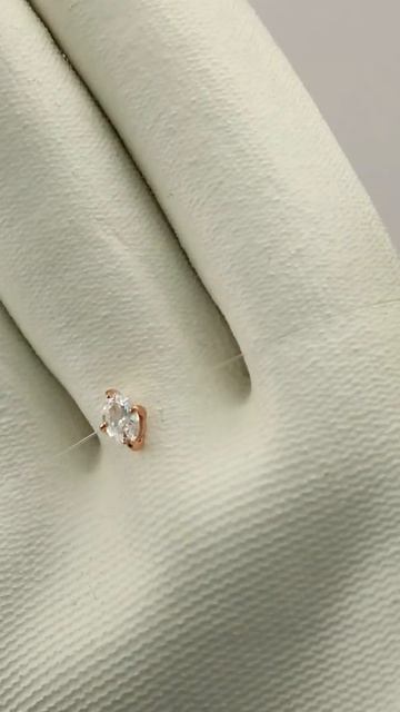 Стильное колье-овал на леске, выполнено из золота 585 пр смотреть онлайн