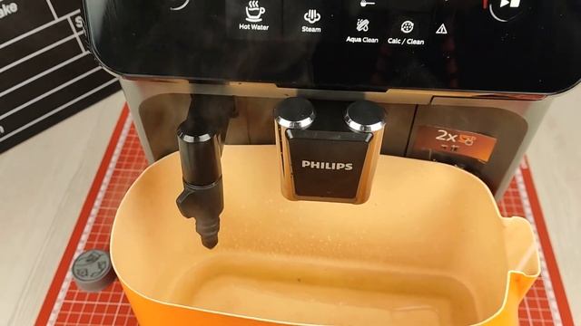Очистка от накипи, от кальция кофемашины Philips EP1224