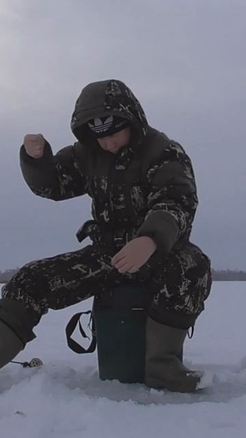 Ловля плотвы на Проне зимой #зимняяловлярыбы #рыбалка