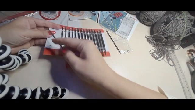 Обзор  съемных металлических спиц Deluxe Nova Metal KnitPro Набор
