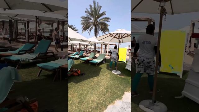 Le Meridien Abu Dhabi 5*  вечер , пляж , зона возле бассейна.         1 ?