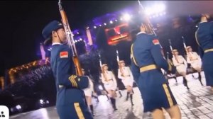 Китайские женские батальоны маршируют под "Катюшу". #китай #армия #марш #катюша