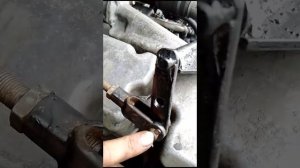 МАЗ 544008 ДВС 7511. Удочка на педаль газа, как изготовить.