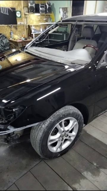 Результат покраски автомобиля материалами фирмы БАРП смотреть онлайн