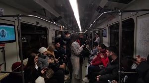 Сокольническая линия метро. Номерной 81-717 №2712. Б-р Роко