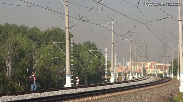 Паровозы Ов, Эу, СО, 9П, Л, Эр, Су, ЛВ, П36 в Щербинке (08.2014) смотреть онлайн