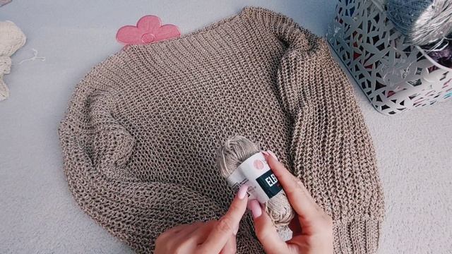 ПРОСТОЙ ДЖЕМПЕР ИЗ КРАСИВОЙ ПРЯЖИ. YARNART COTTON смотреть онлайн
