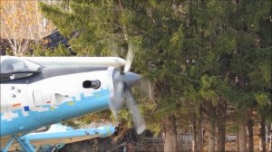 Турбовинтовой самолёт Легенда 570 Антонов ТВС-2... посад?