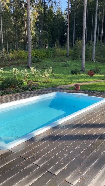 Бассейн Лагуна #бассейннаучастке #построитьбассейн #б смотреть онлайн