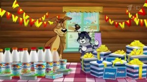 Реклама-анимация Первый канал молочная продукция "Простоквашино". "Федеральная Рекламная Группа"