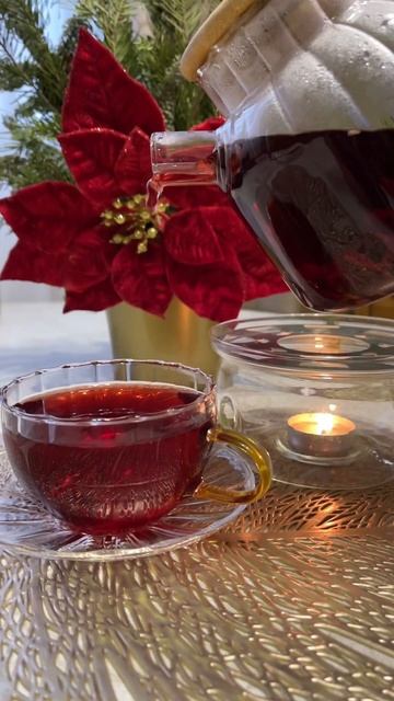Чай Грейпфрут с клюквой и гибискусом ♥️ смотреть онлайн
