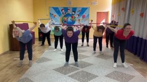 Производственная гимнастика с гимнастическими палками