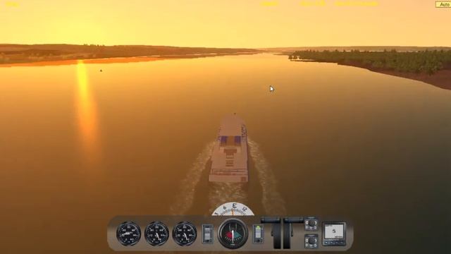 Речной теплоход [СТРИМ] Vehicle Simulator
