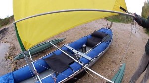 Налим 300 под парусом Тритон. ОБЗОР. Burbot 300 under sail Triton. OVERVIEW