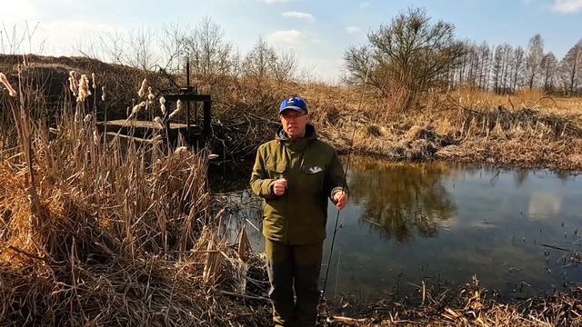 Весенний окунь на микроджиг. Ловля на канале смотреть онлайн
